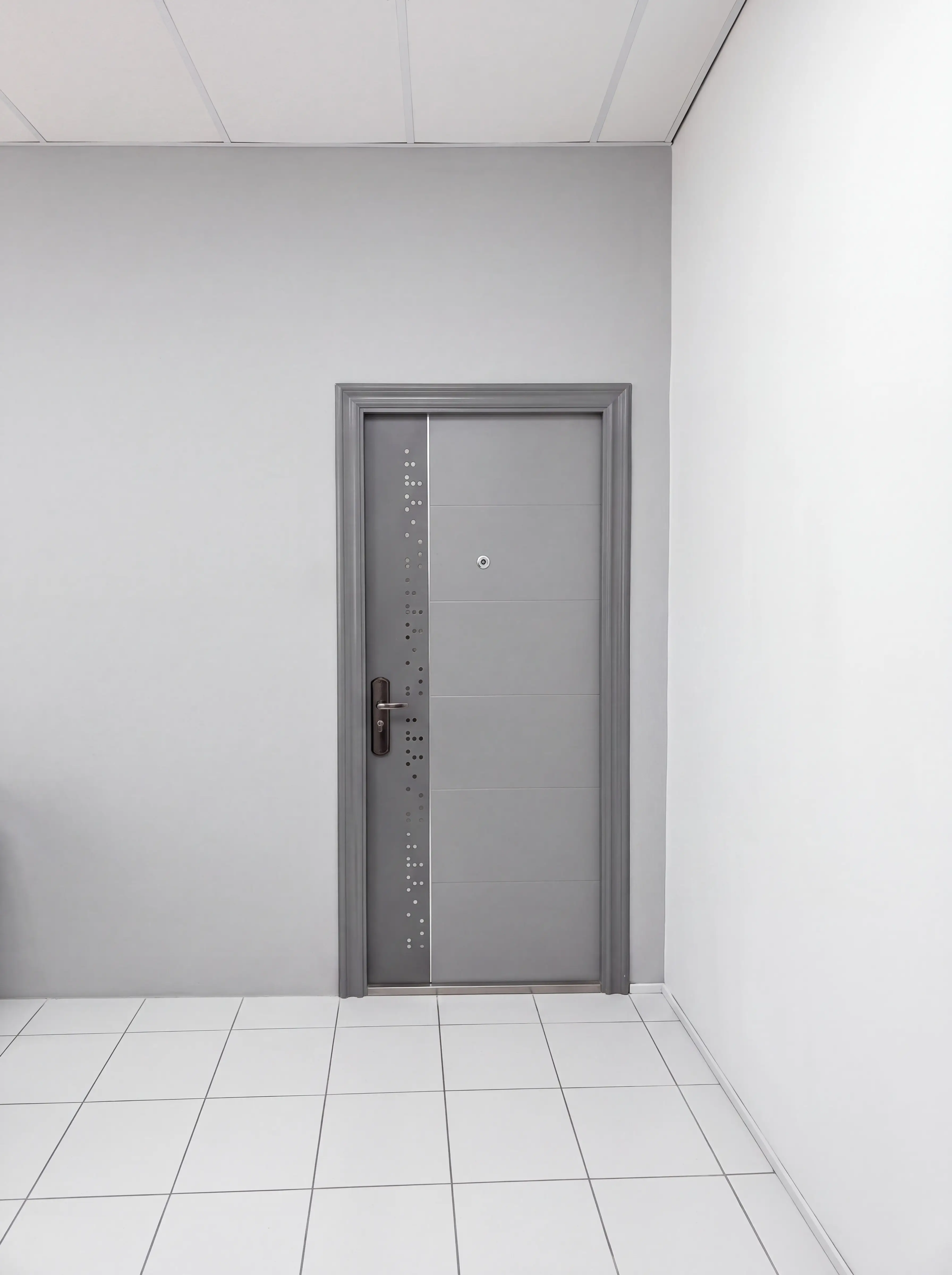 Puerta blindada de acceso a la bóveda